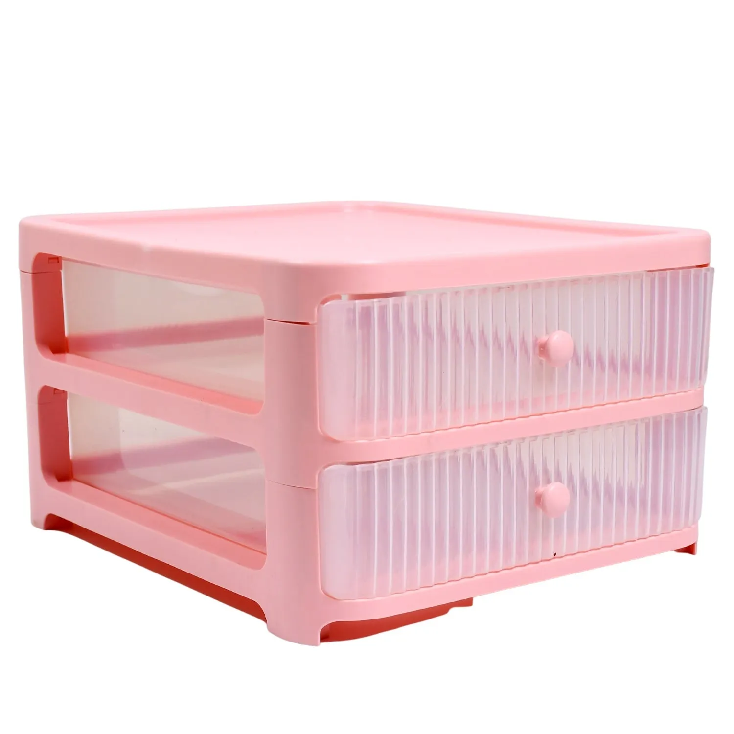 0765 Desk Organizer Drawers 2 Tier Pen & Pencil Stand Stationery Storage Home and Office Stationery Box