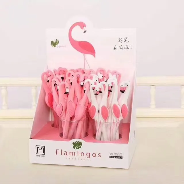 222292 FLAMINGO GEL PEN-12