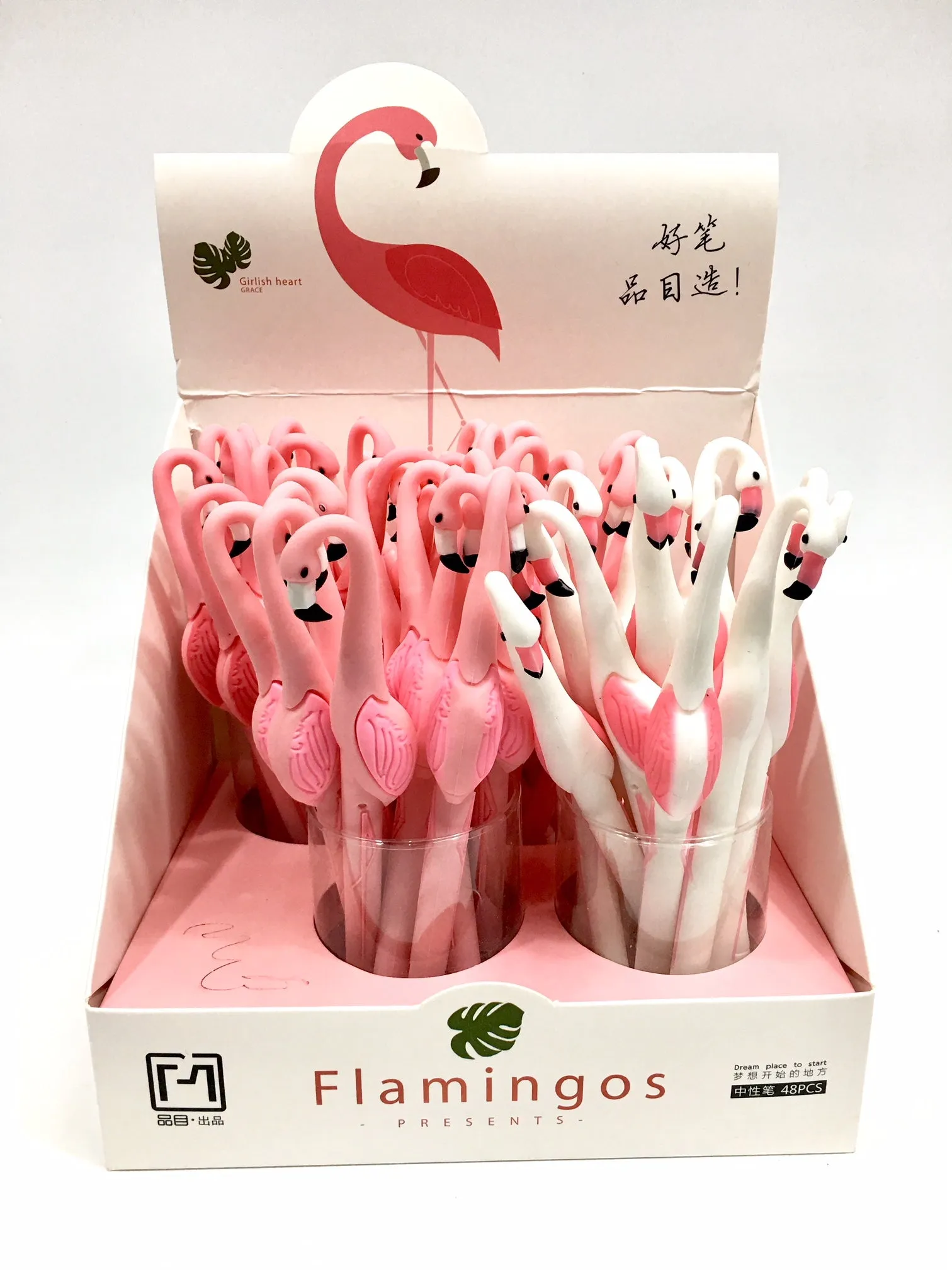 222292 FLAMINGO GEL PEN-12