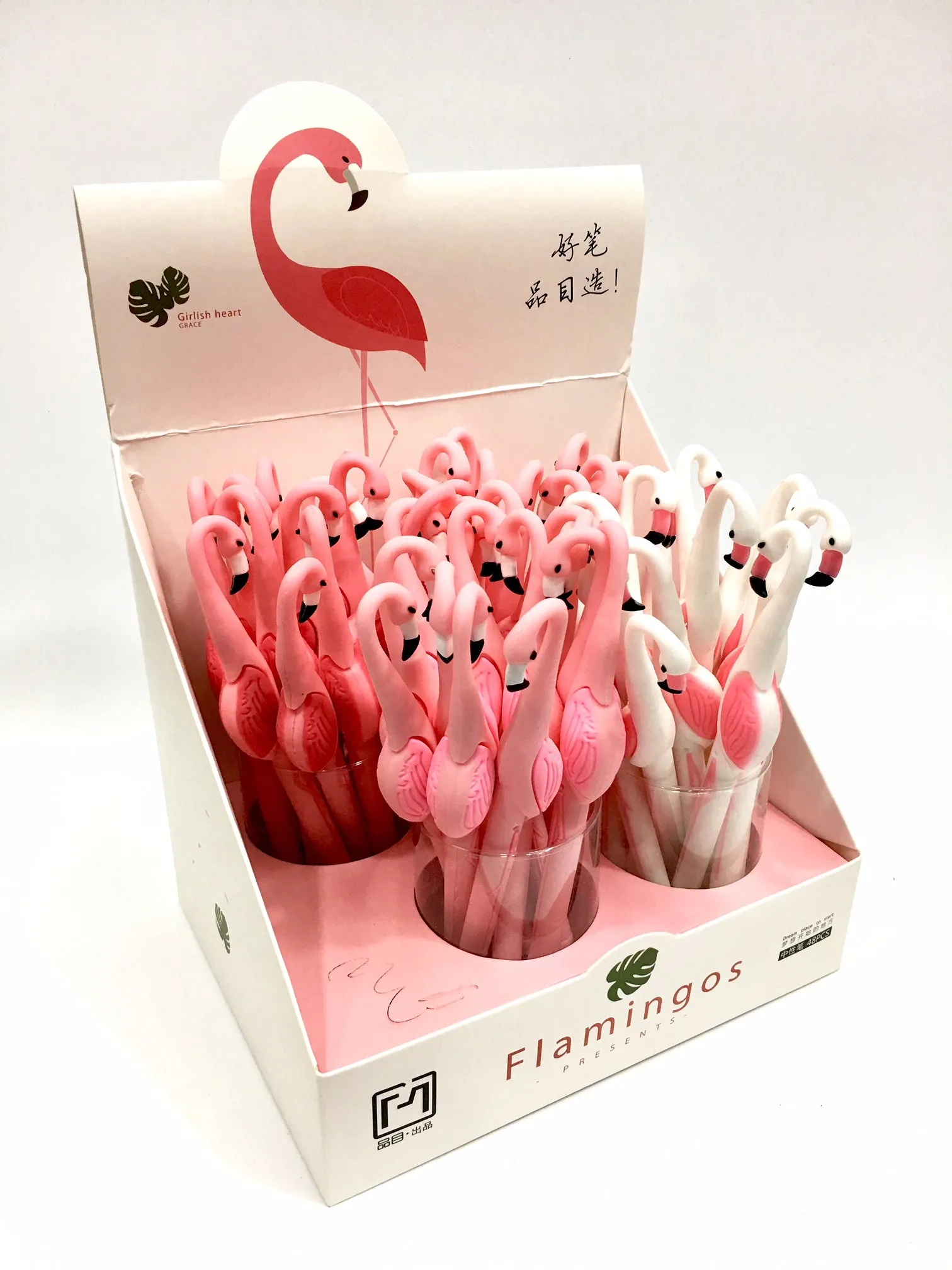 222292 FLAMINGO GEL PEN-12