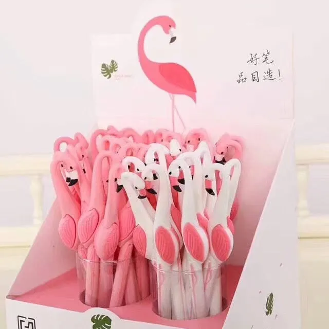 222292 FLAMINGO GEL PEN-12