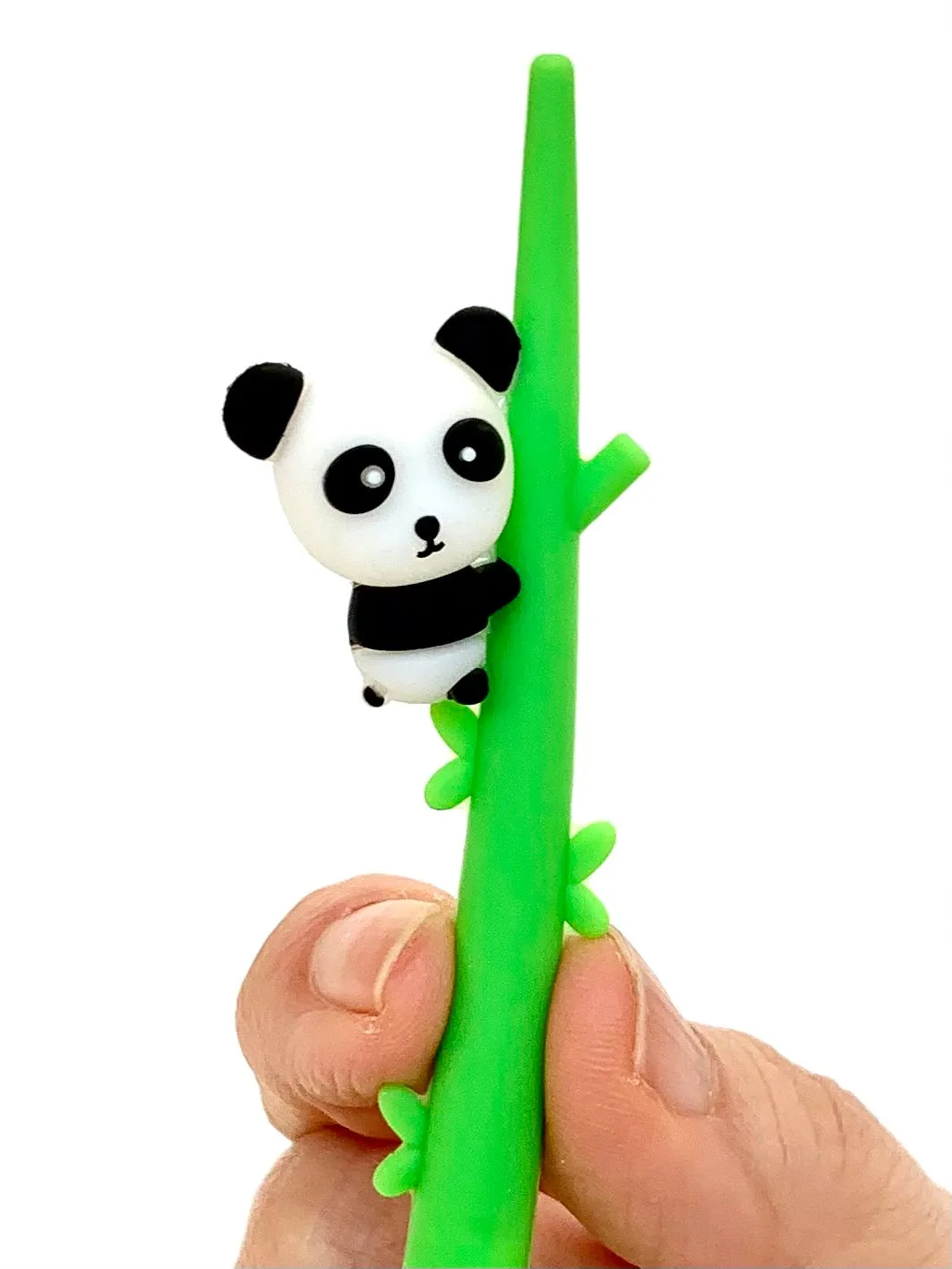 22389 PANDA BAMBOO WIGGLE GEL PEN-48