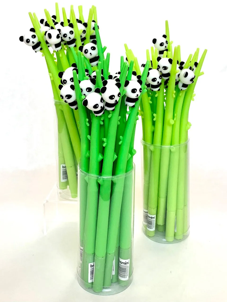 22389 PANDA BAMBOO WIGGLE GEL PEN-48