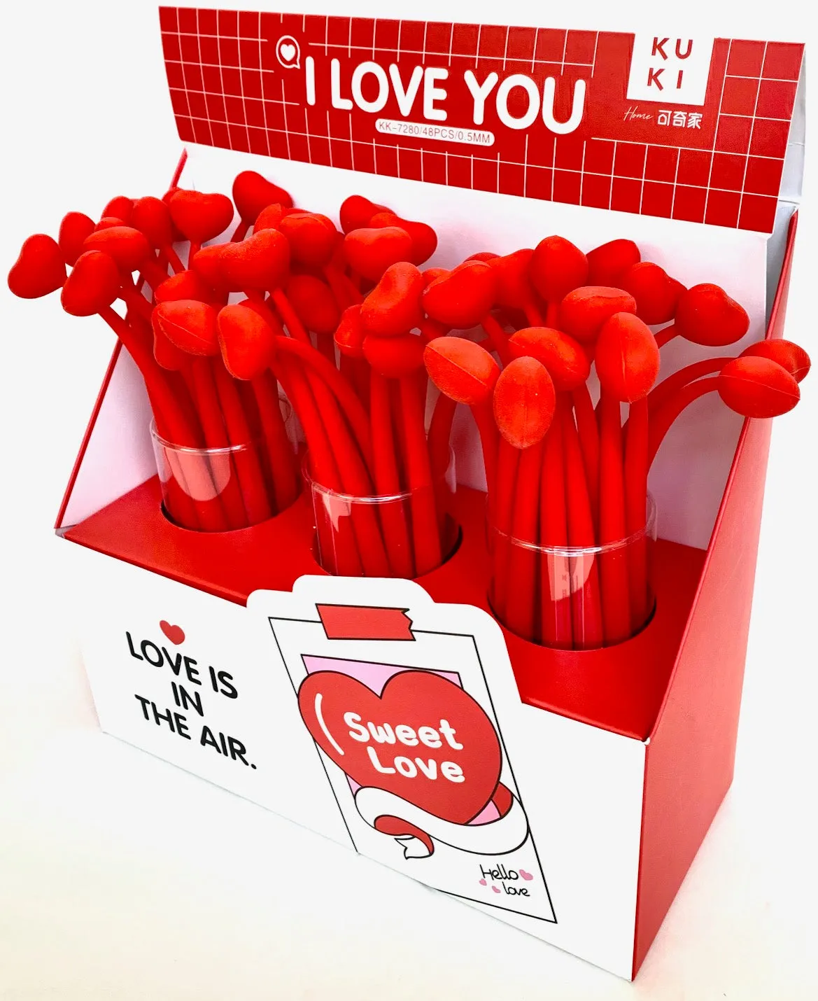 22392 HEART WIGGLE GEL PEN-48