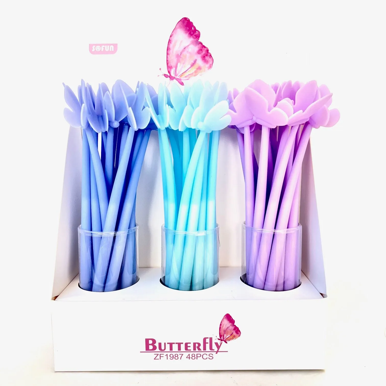 224542 BUTTERFLY WIGGLE GEL PEN-35