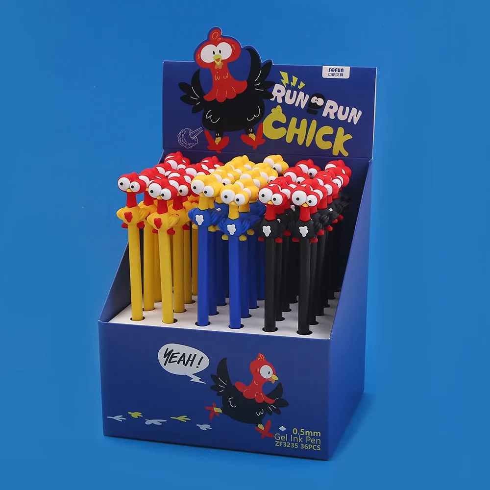 22539 RUN-RUN CHICKEN GEL PEN-36