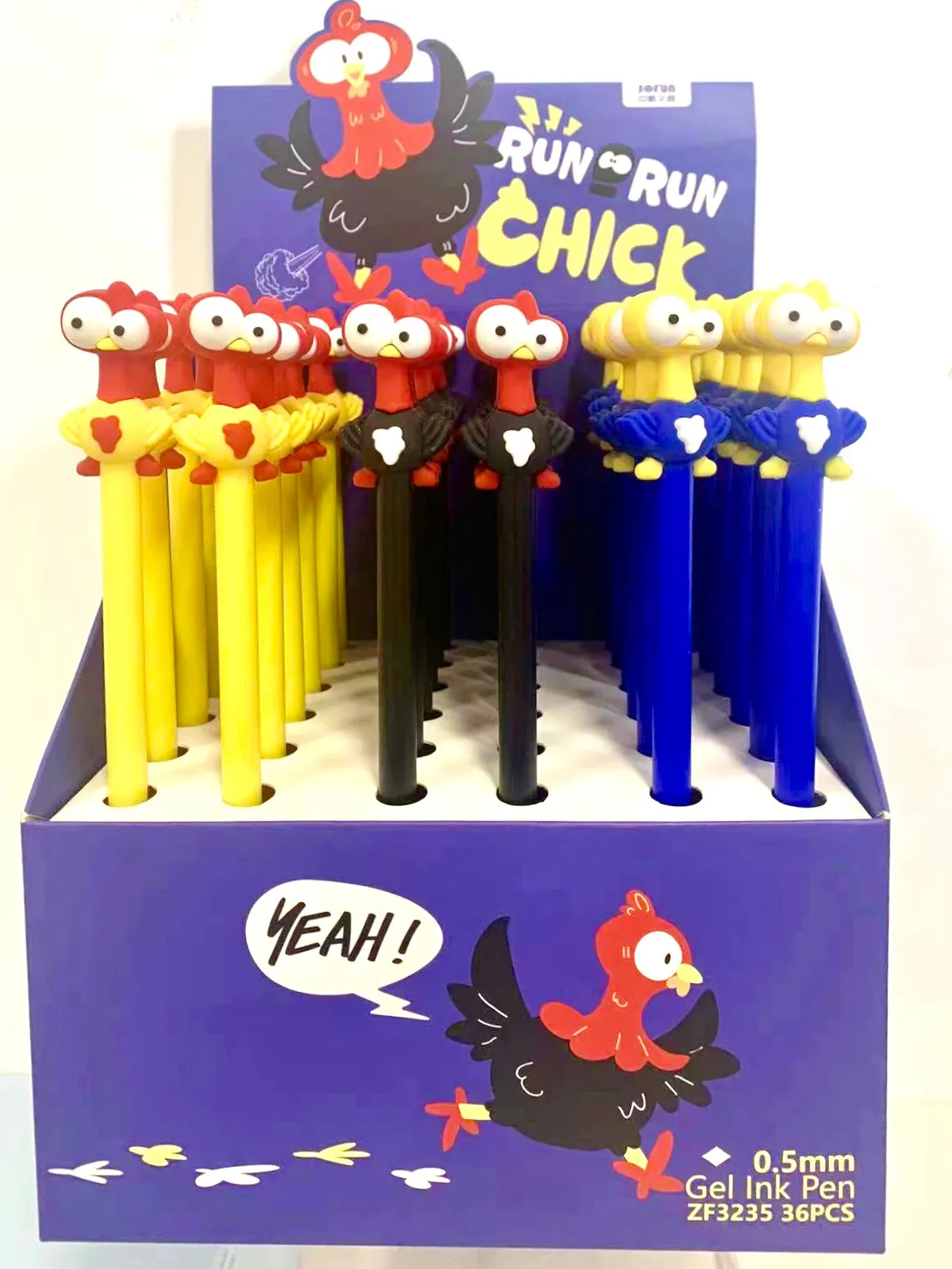 22539 RUN-RUN CHICKEN GEL PEN-36