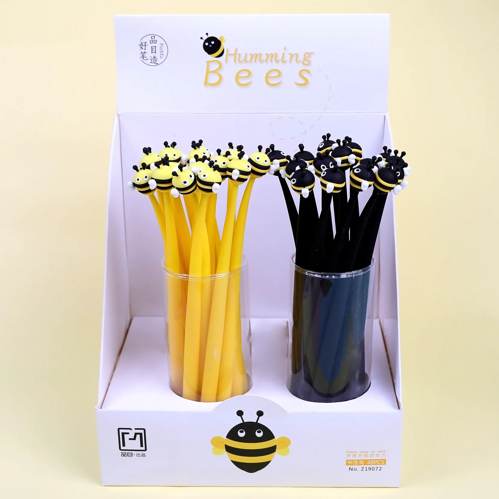 22545 BEES GEL PEN- 48