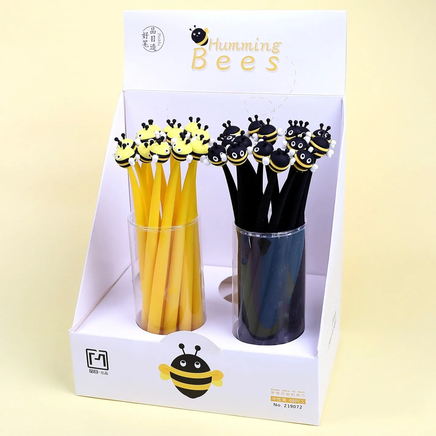 22545 BEES GEL PEN- 48