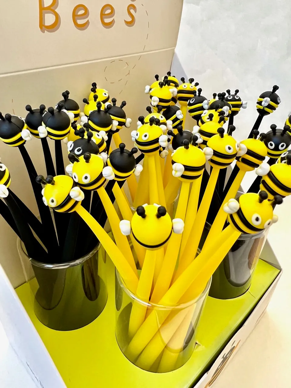 22545 BEES GEL PEN- 48