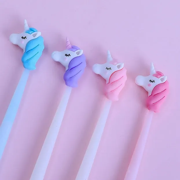 22555 UNICORN WIGGLE GEL PEN-48