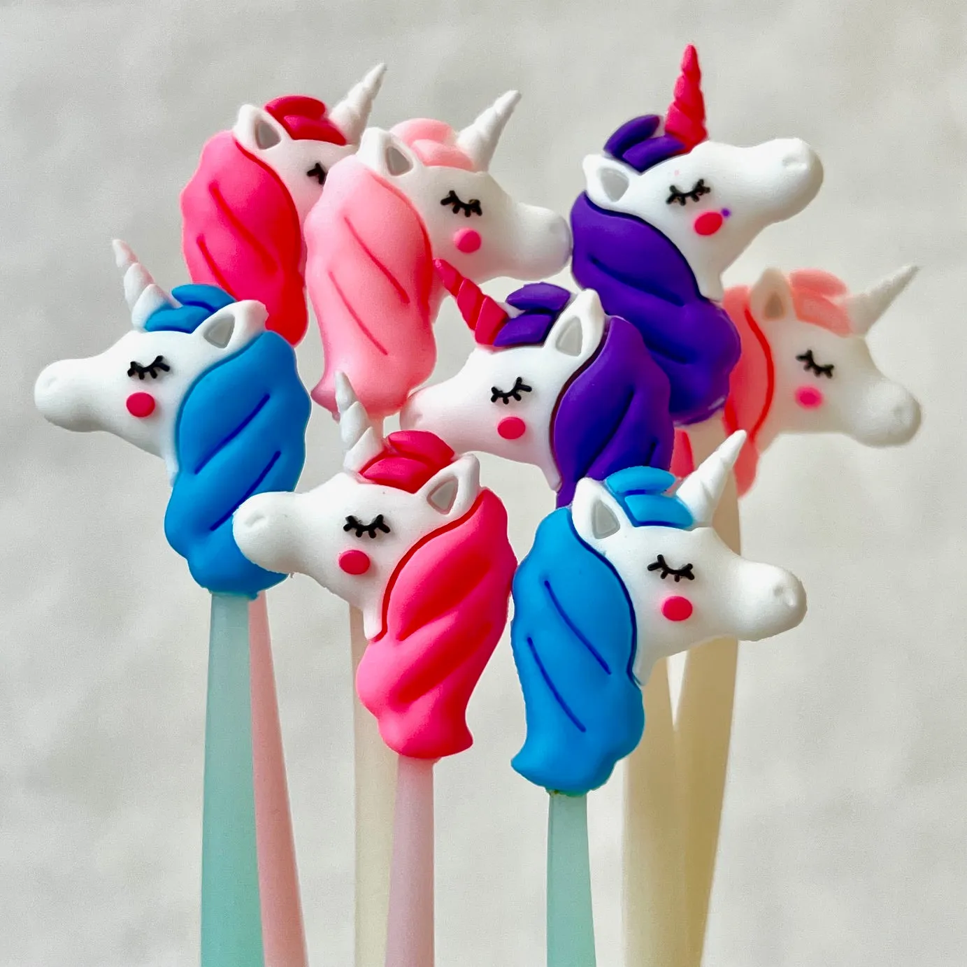 22555 UNICORN WIGGLE GEL PEN-48