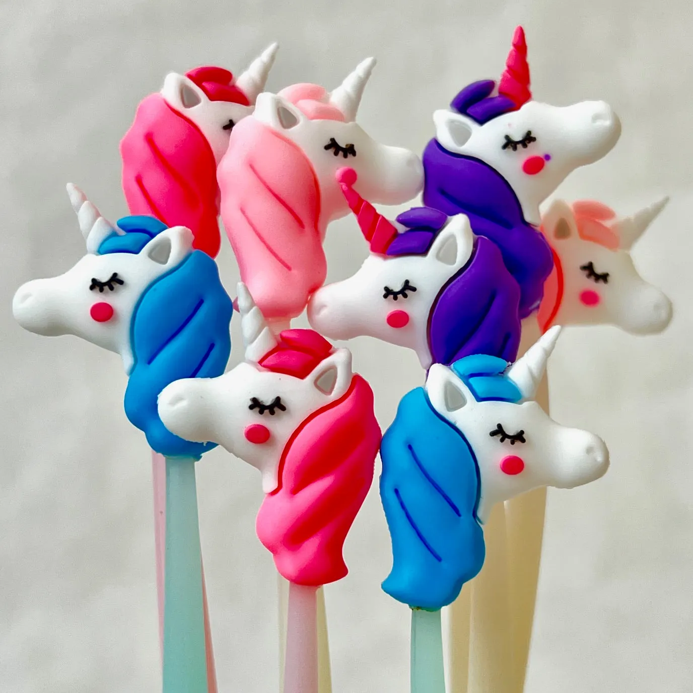 22555 UNICORN WIGGLE GEL PEN-48