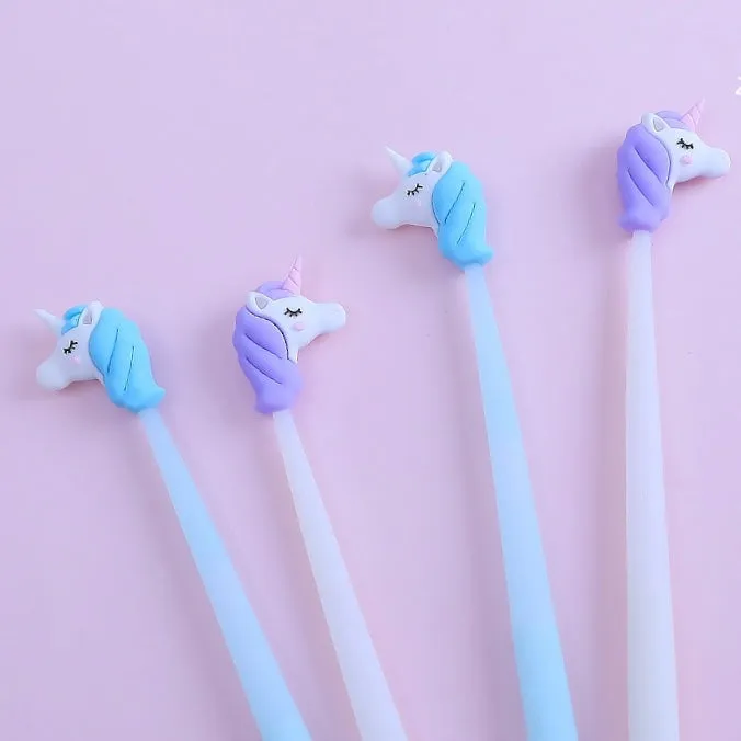 22555 UNICORN WIGGLE GEL PEN-48