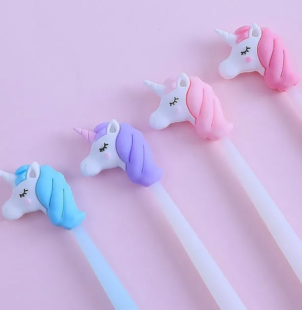 22555 UNICORN WIGGLE GEL PEN-48