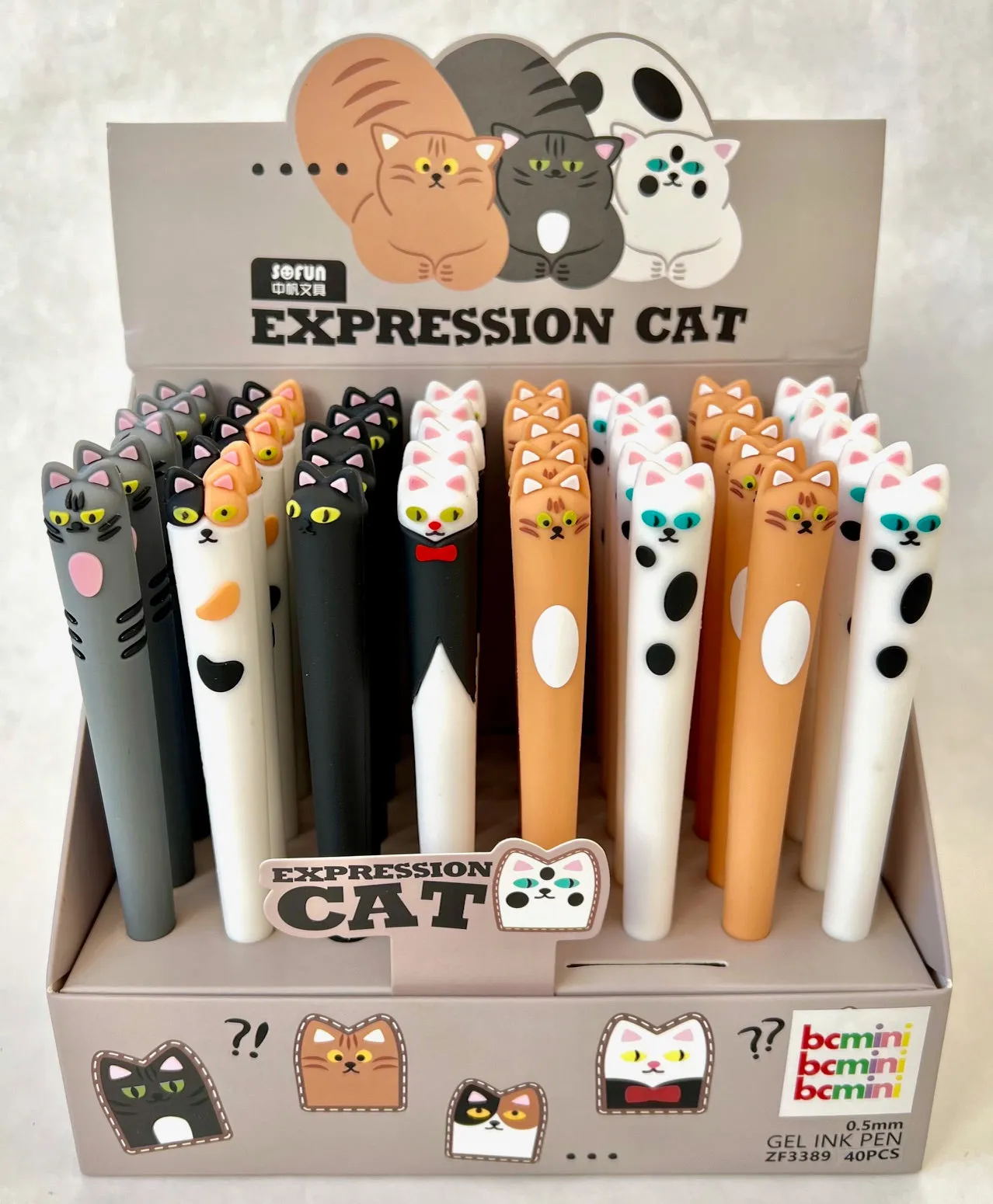 22574 EXPRESSION CAT GEL PEN-40