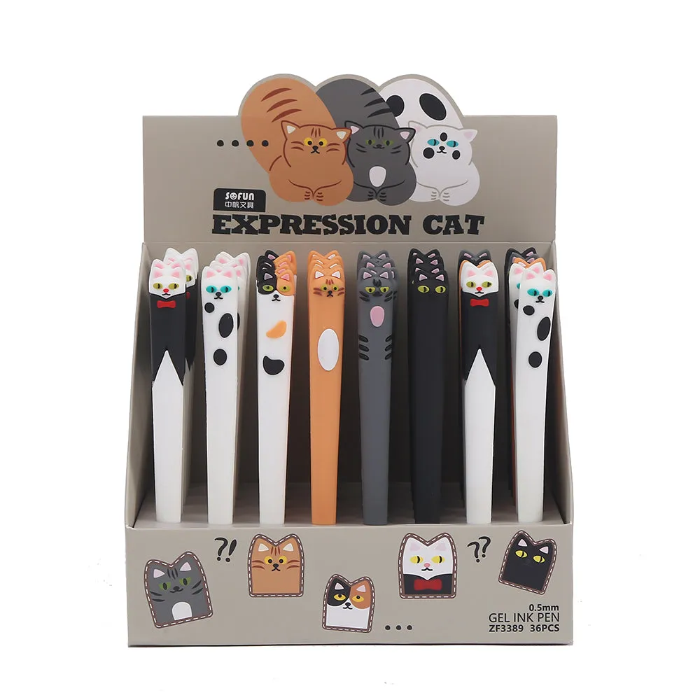 22574 EXPRESSION CAT GEL PEN-40