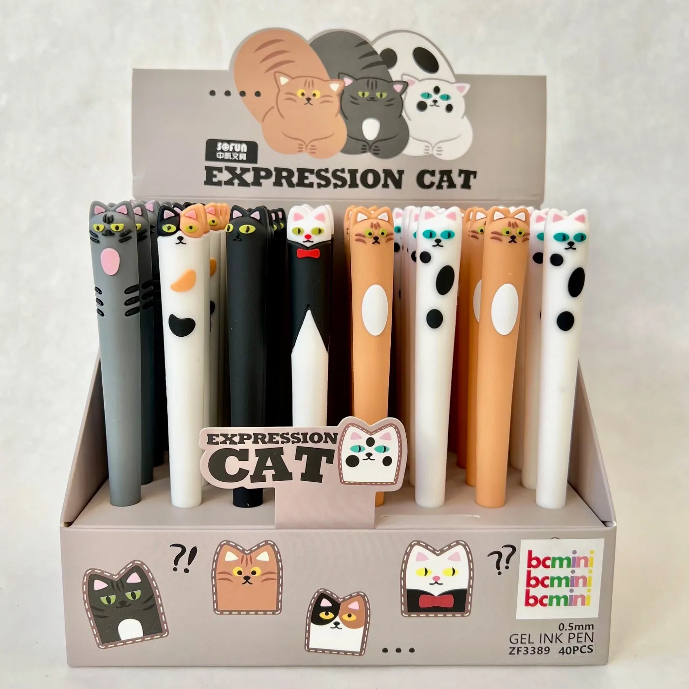 22574 EXPRESSION CAT GEL PEN-40