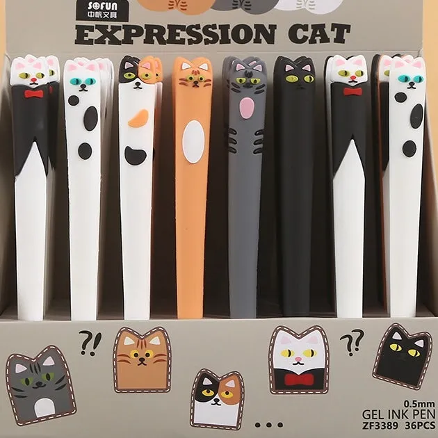 22574 EXPRESSION CAT GEL PEN-40