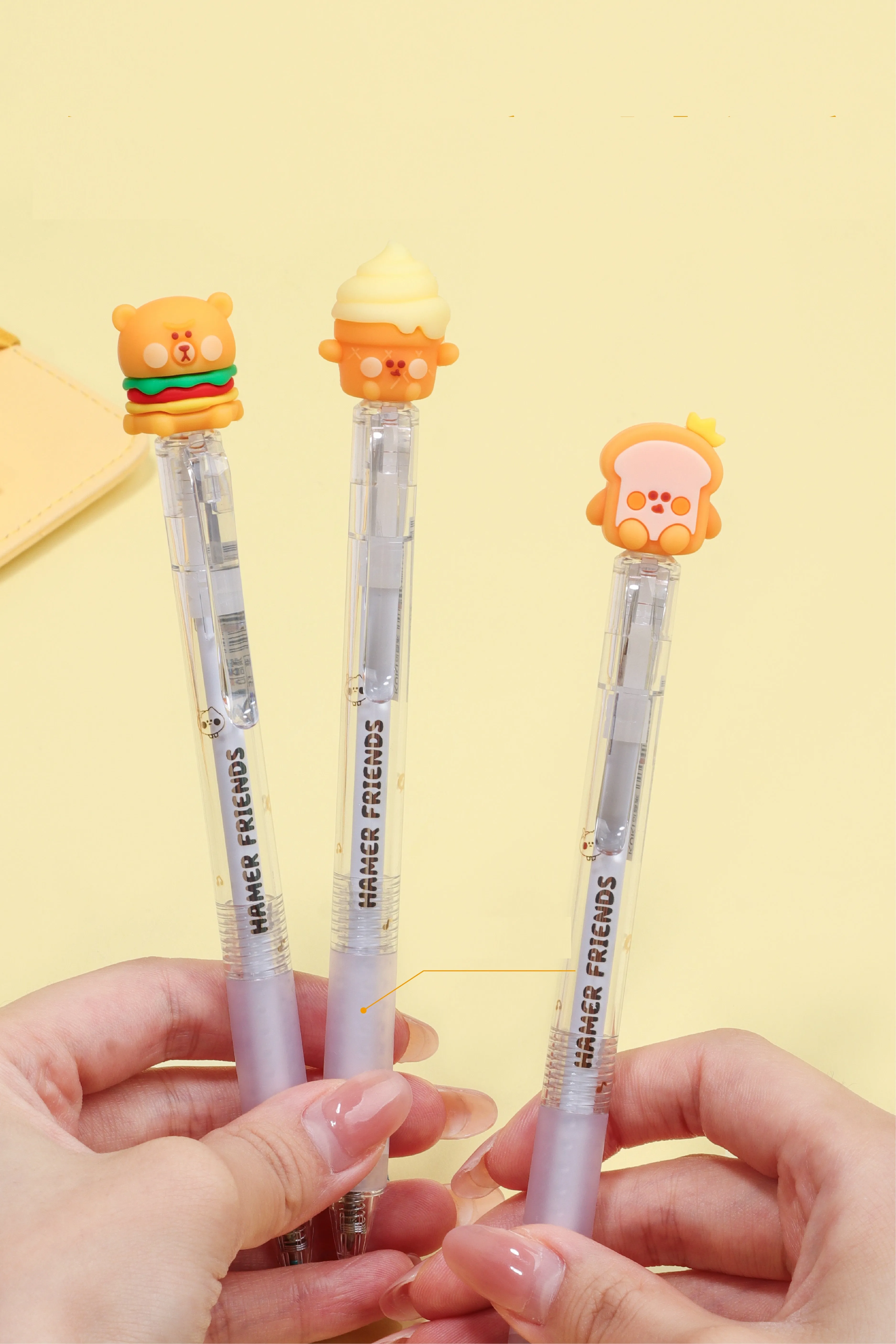 226182 FAST FOOD RETRACTABLE GEL PEN-17