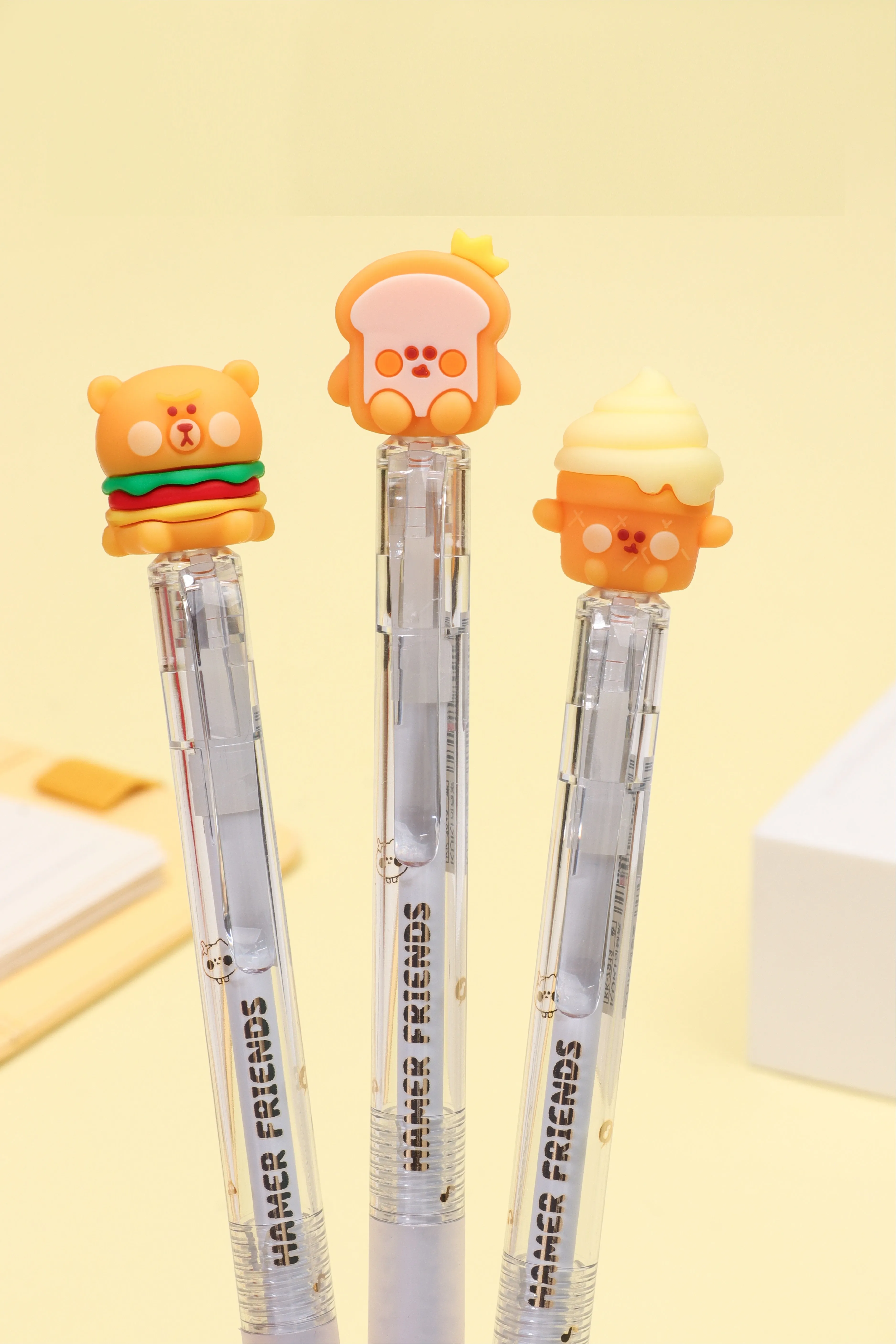 226182 FAST FOOD RETRACTABLE GEL PEN-17