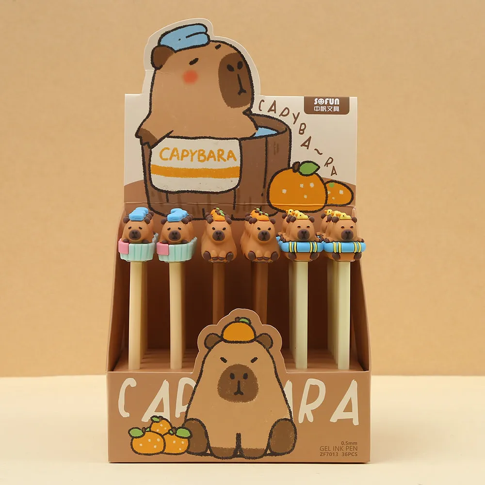 22630 CAPYBARA GEL PEN-36