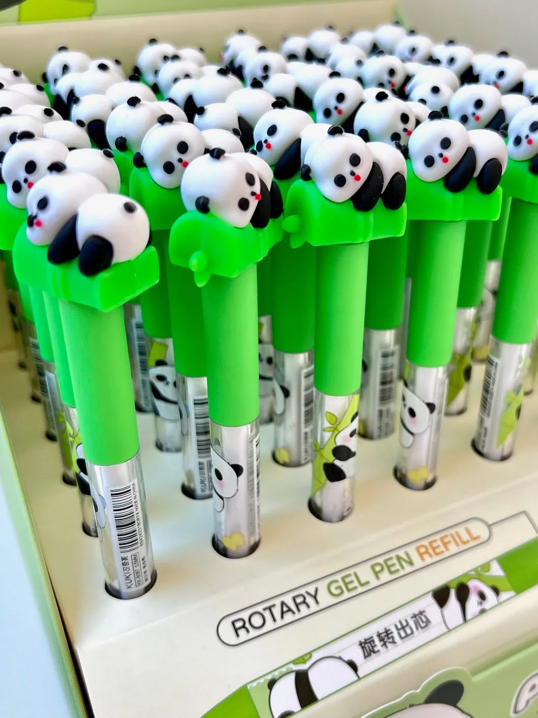 22632 PANDA SPINNING GEL PEN-36