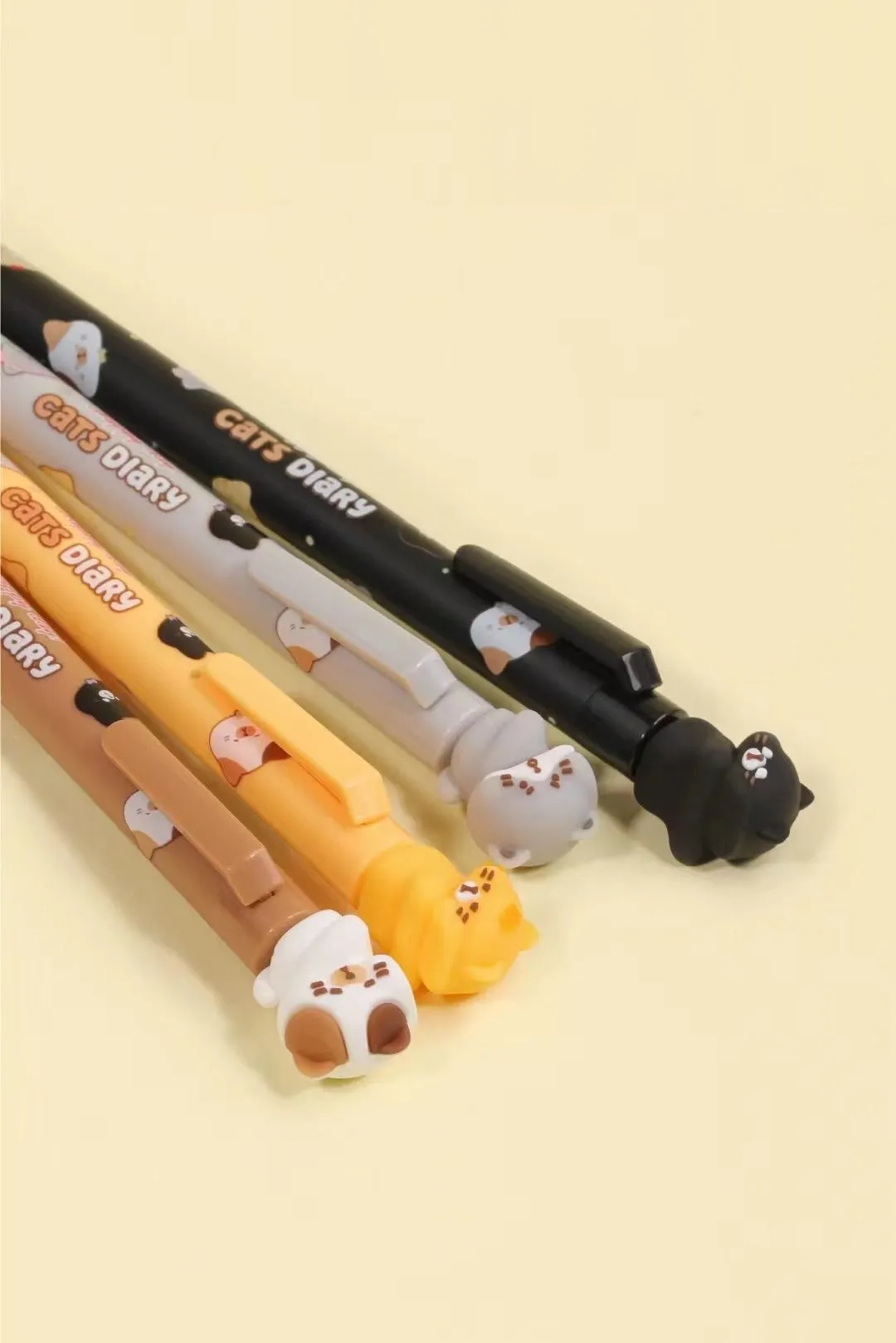 22642 CAT DIARY DOUBLE PACK GEL PEN-24