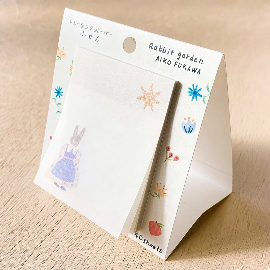 Aiko Fukawa Rabbit Garden Tracing Sticky Notes