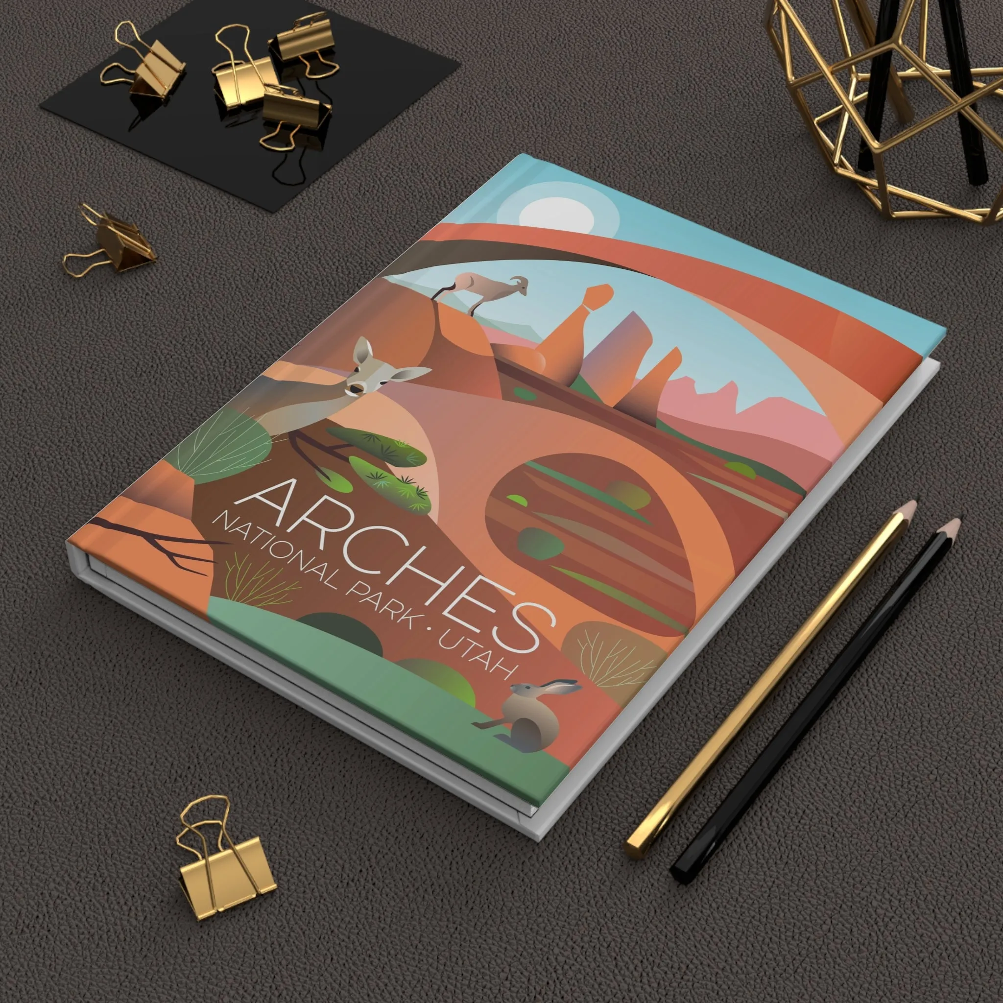 Arches National Park Hardcover Journal