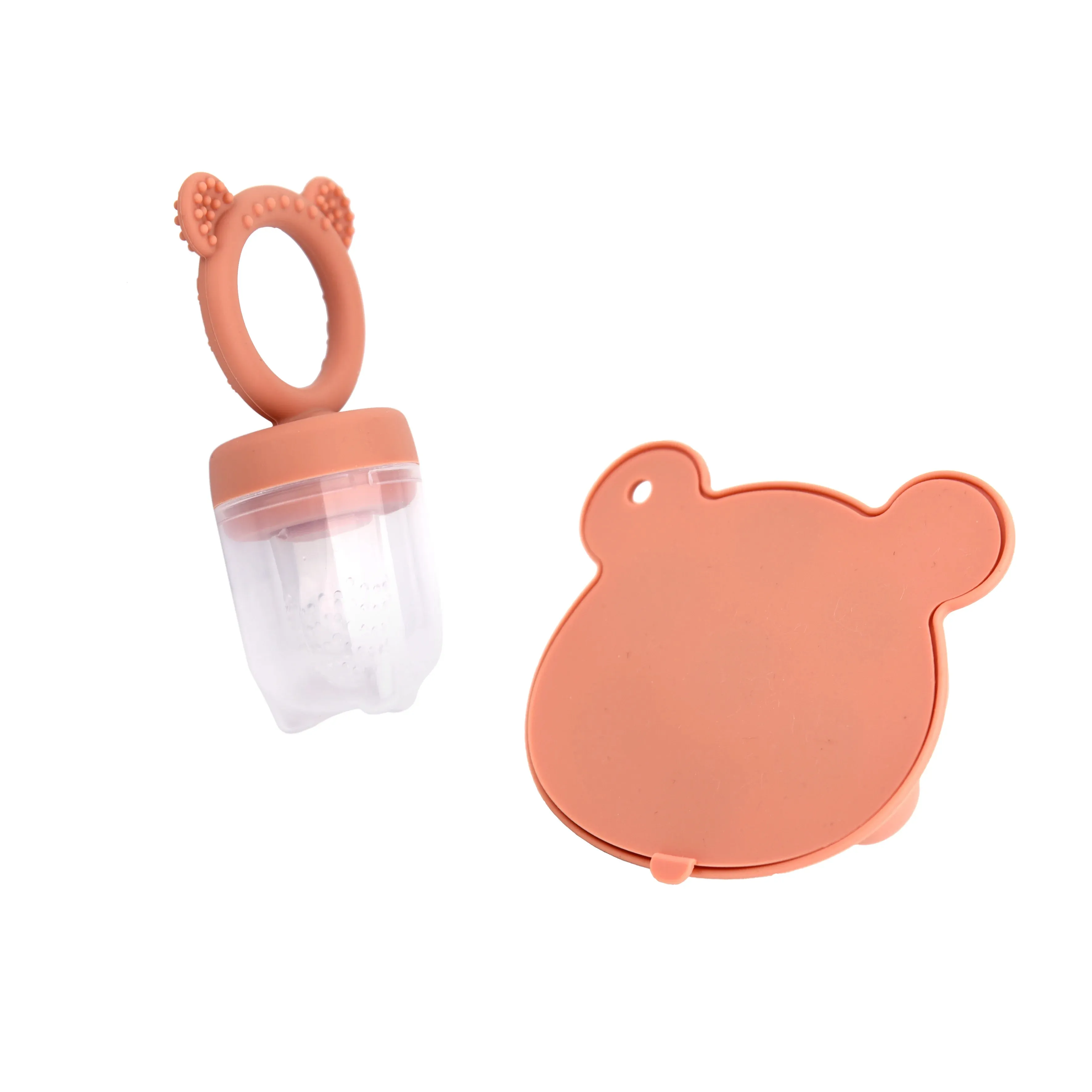 Baby Fruit Milk Feeder Set Pacifier & Tray