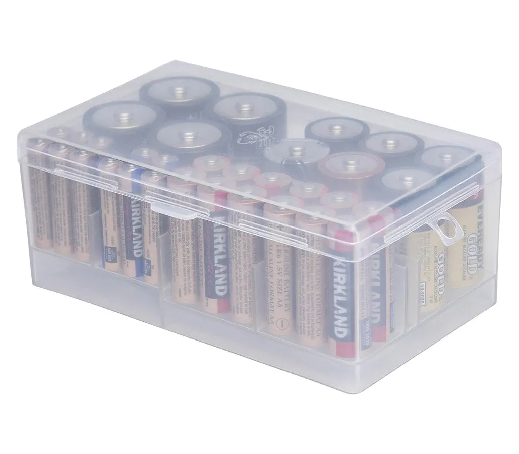 Battery Storage Organizer Box