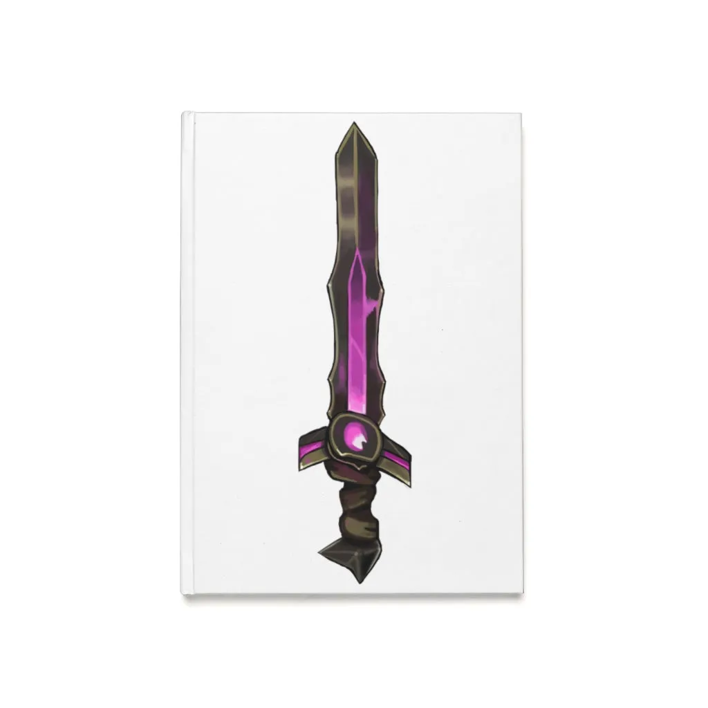 Brown and Purple Sword Hardcover Journal (A5)