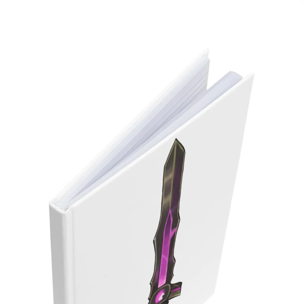 Brown and Purple Sword Hardcover Journal (A5)