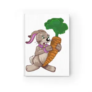 Bunny with Carrot Journal - Blank