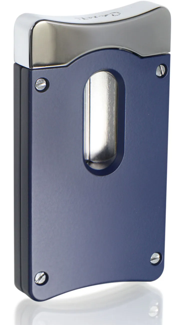 Caseti Wedge V Cigar Cutter - Blue