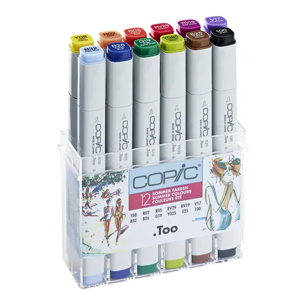 Copic Marker 12Pc - Summer Colors