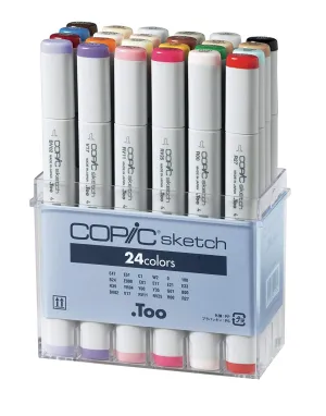 Copic Sketch 24Pc Colors Starter Sets