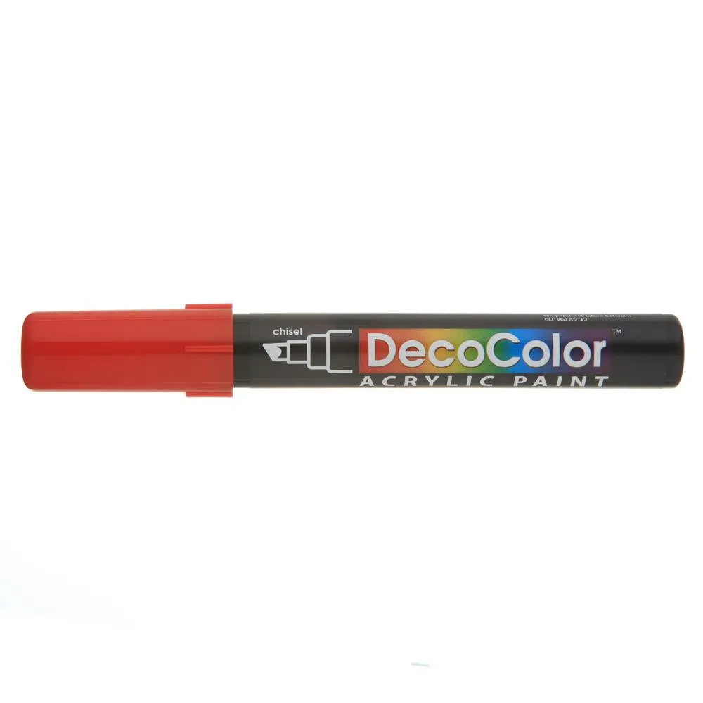 Decocolor Acrylic Paint Marker - Red