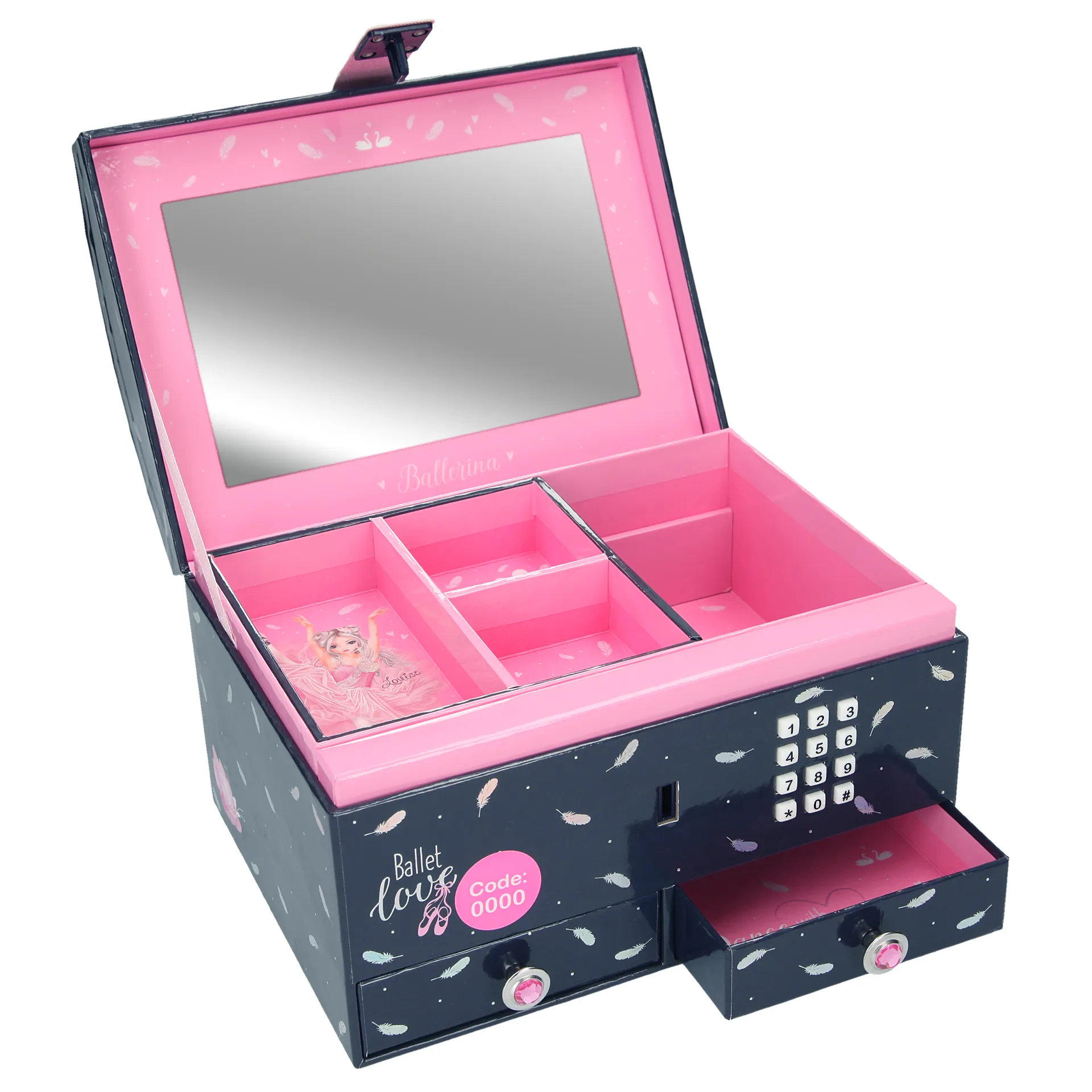 Depesche Fantasy Model Big Jewellery Box with Code and Sound Ballet