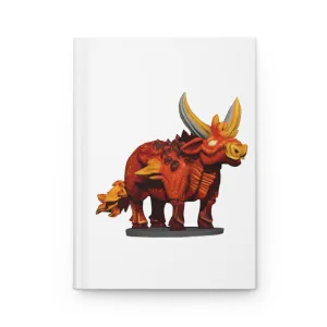 Fire Bull Hardcover Journal Matte