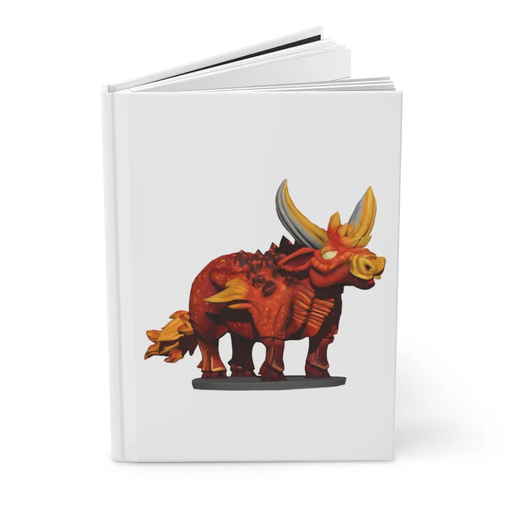 Fire Bull Hardcover Journal Matte