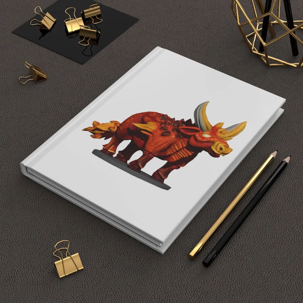 Fire Bull Hardcover Journal Matte