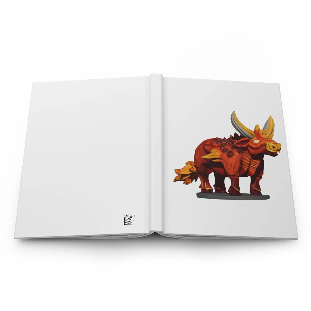 Fire Bull Hardcover Journal Matte