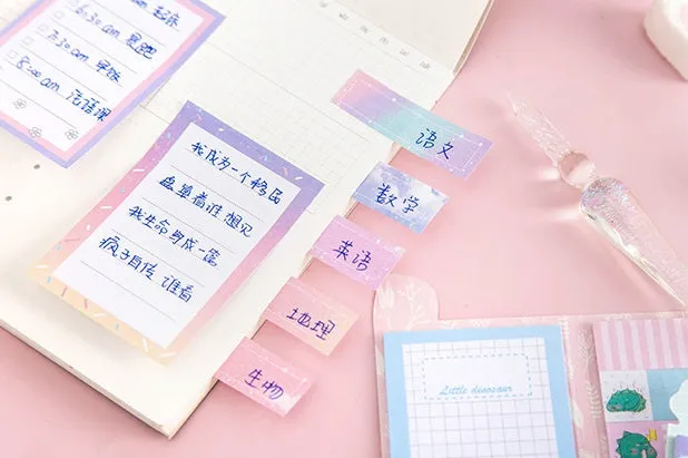 Folding Sticky Notes - Unicorn