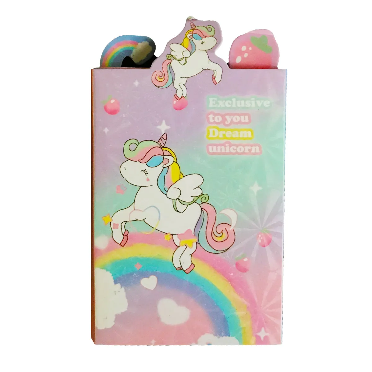 Folding Sticky Notes - Unicorn