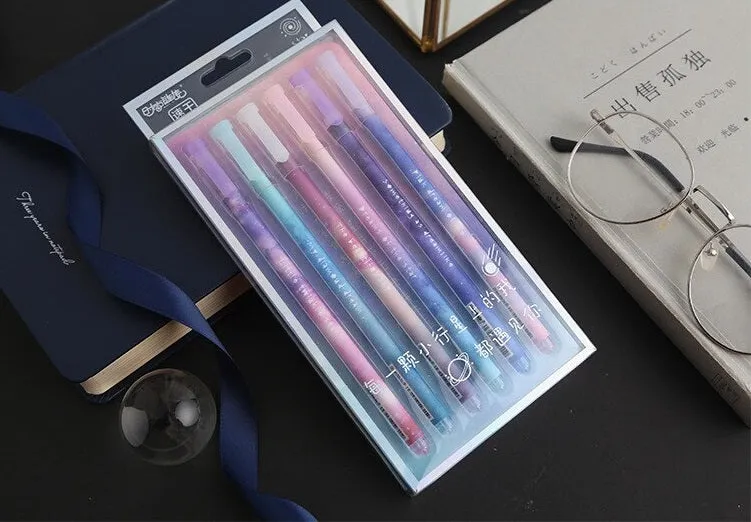 Galaxy Cosmo Pens - Set of 6