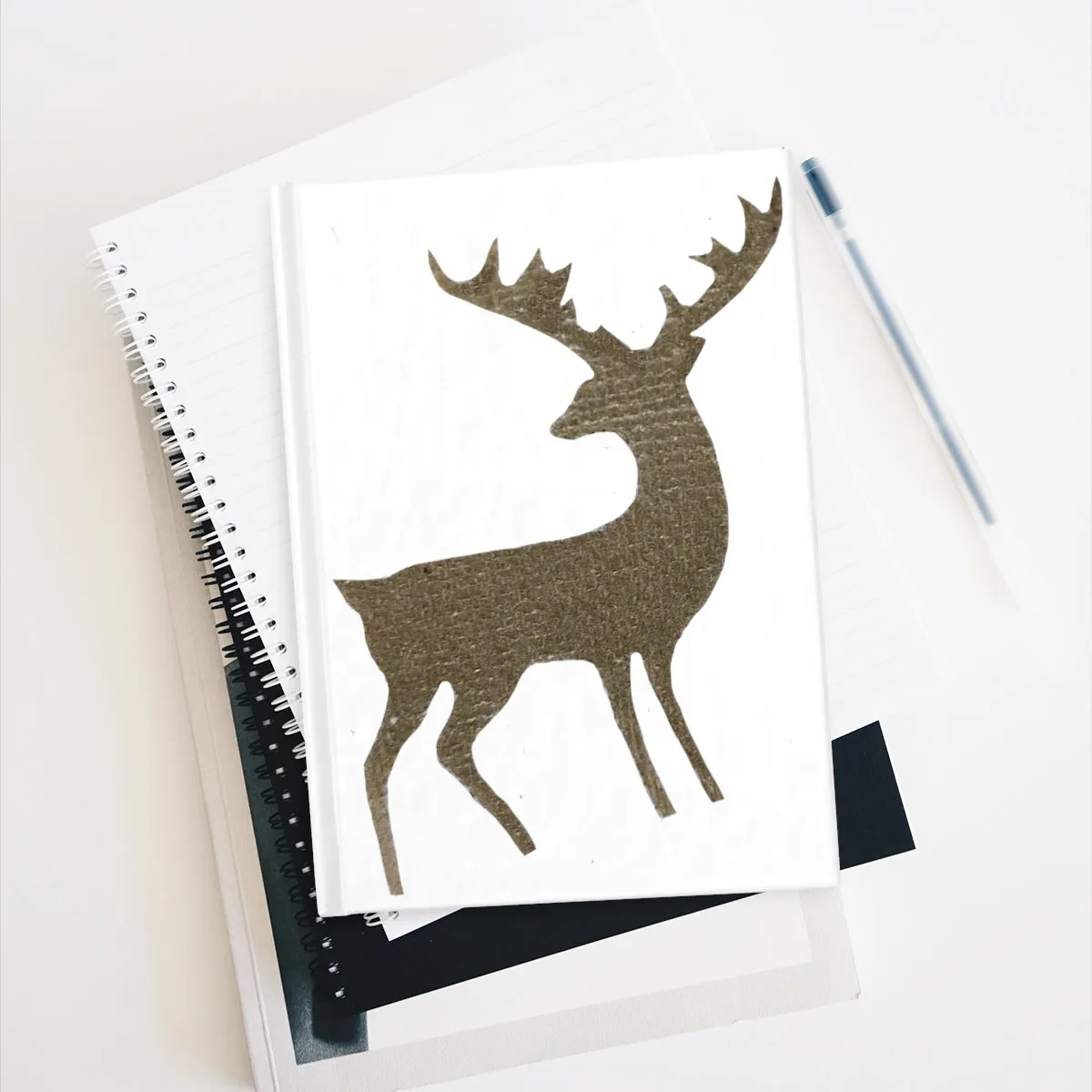 Golden Deer Journal - Blank