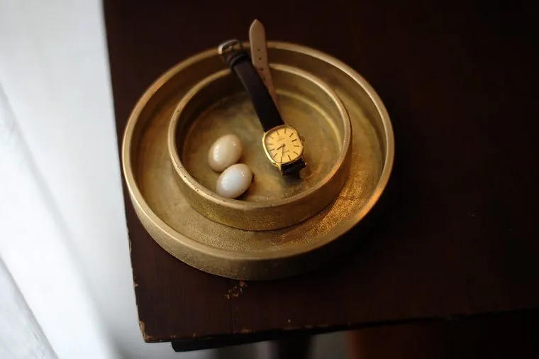 Handmade Round Brass Trays