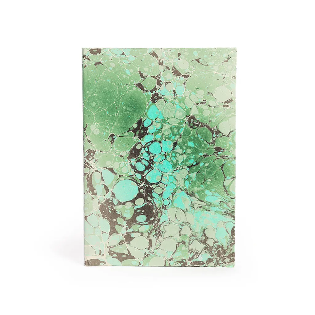 Hardcover Marbled Paper Notebook